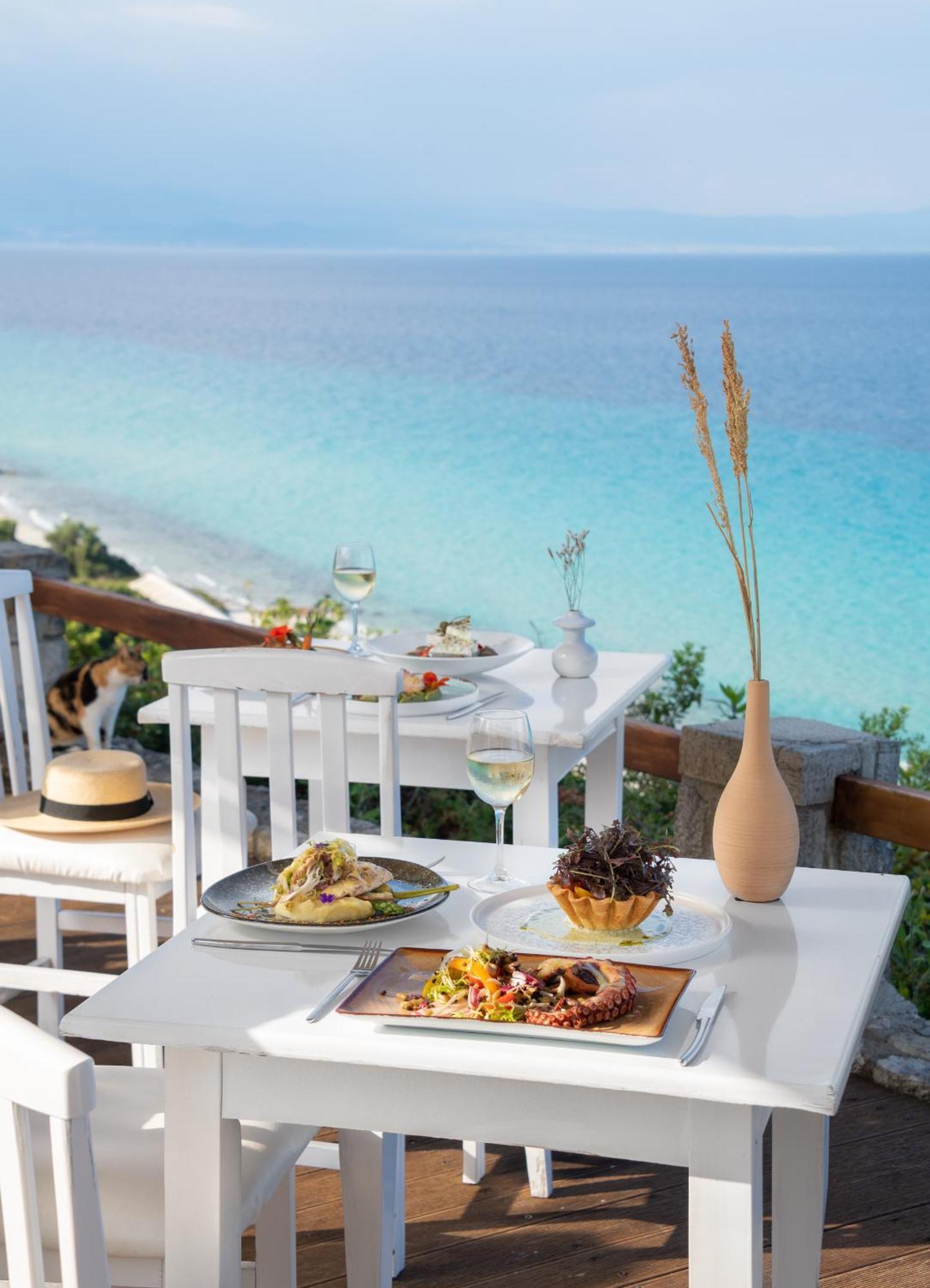 Hotel Blue Bay Halkidiki Afytos Esterno foto