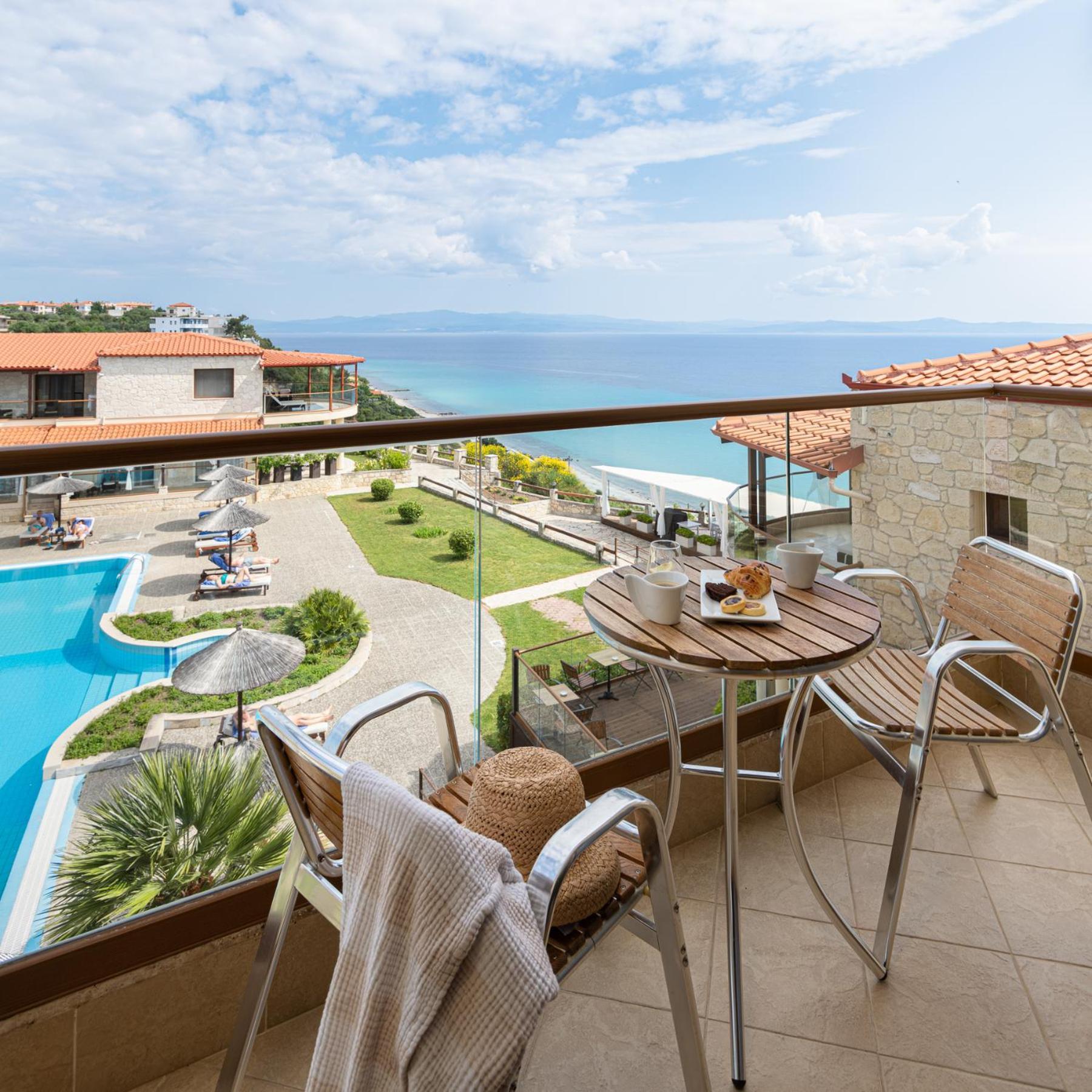 Hotel Blue Bay Halkidiki Afytos Esterno foto